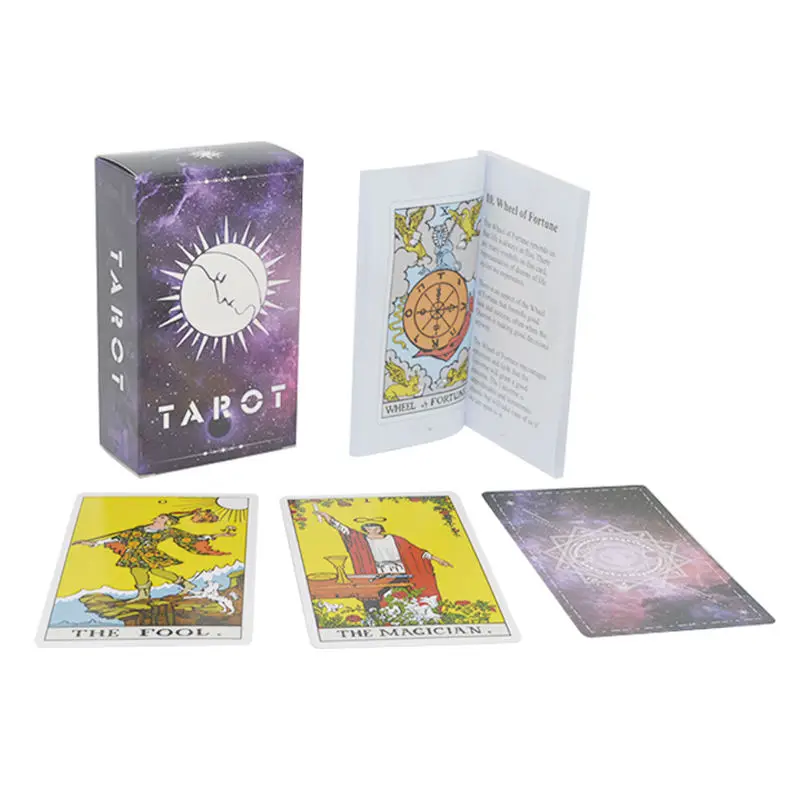 Wholesale 78pcs Tarot Cards High Quality Paper Custom Printing Tarot ...