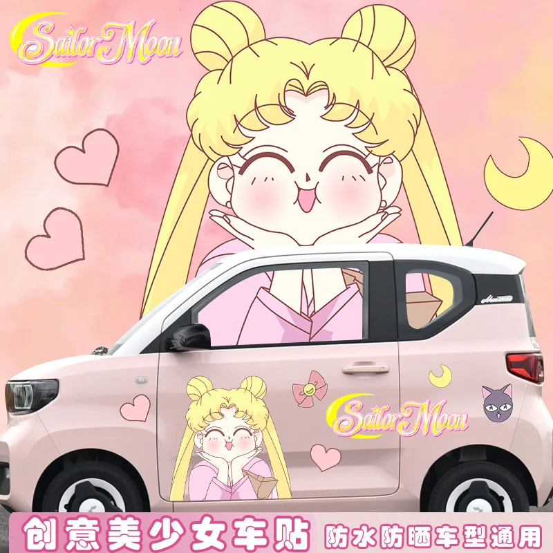 Decorations Car Accessories Anime Sailor Moon Beautiful Girl