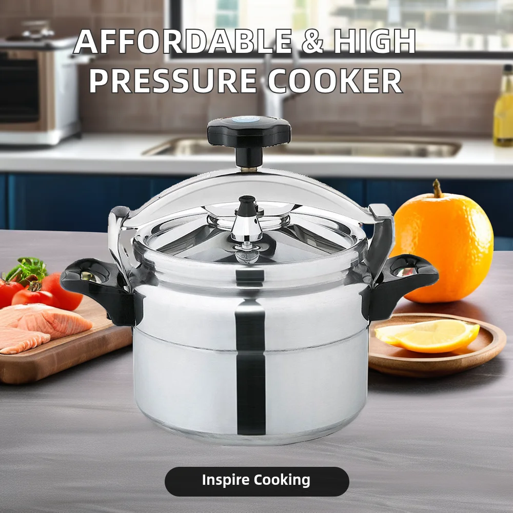 Low Priced Aluminum Cookware Set 3L Pressure Cooker for Gas Induction & Electric Stoves Amazon Sale Including 5L 7L 4L 11L Pots