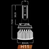 T5C H8/H9/H11 6000K