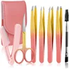 Deep pink seven-piece set