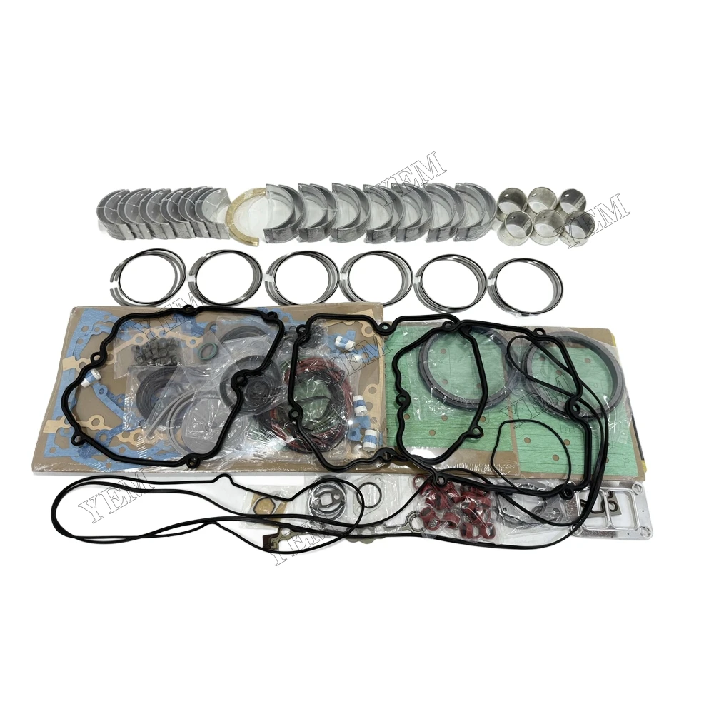 Piston Ring Kit Overhaul Kit Bearings Thrust Washers for Cat C15 High Quality Engine Parts 2