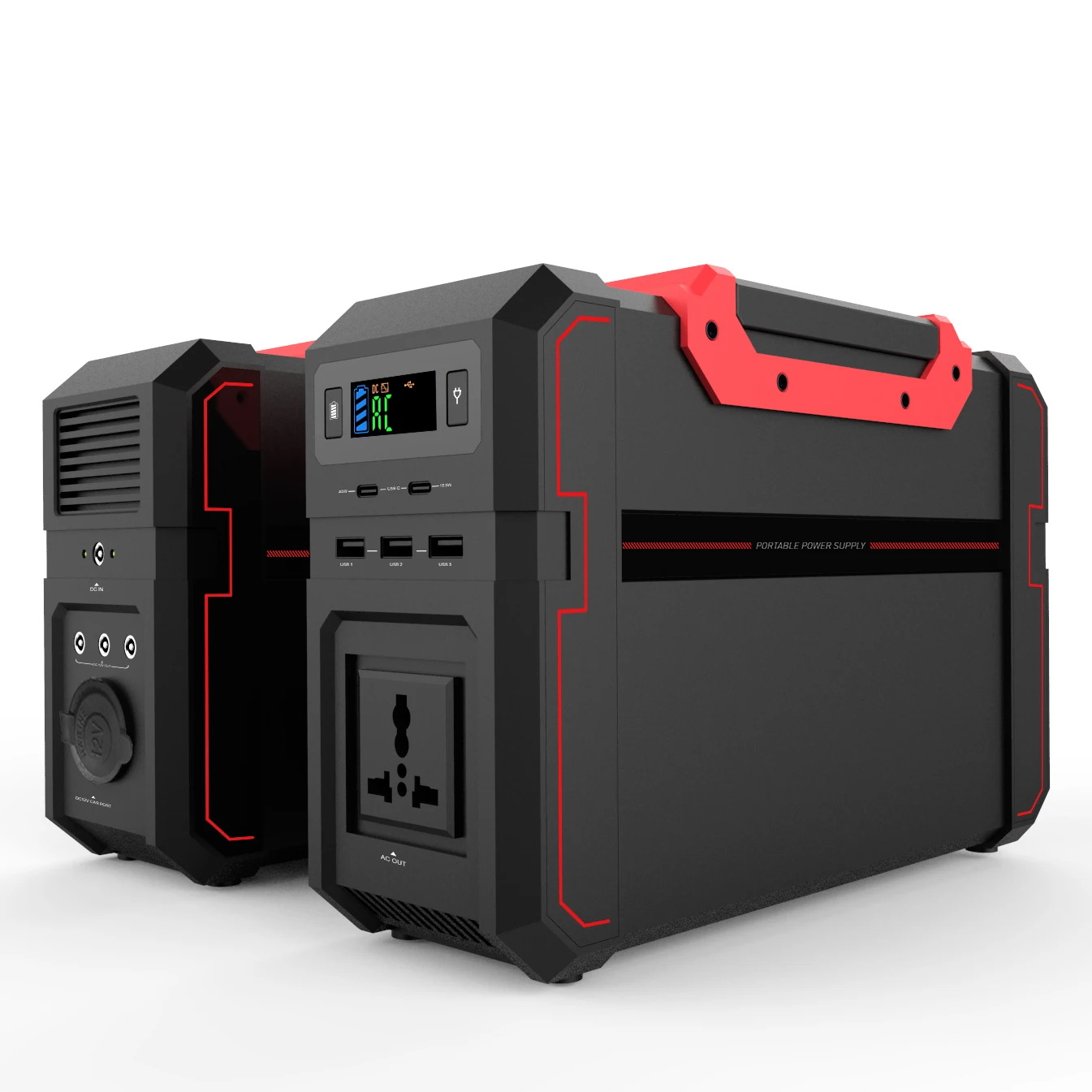 
 450 Вт Солнечный блок питания AC Чистая Синусоидальная розетка 120000mAh комплект солнечного генератора  