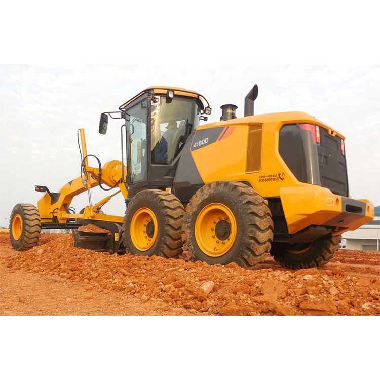 Brand 190hp Motor Grader with Scarifier and Front Blade 4180D