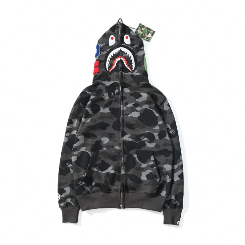 high quality bapes shark hoodies set| Alibaba.com