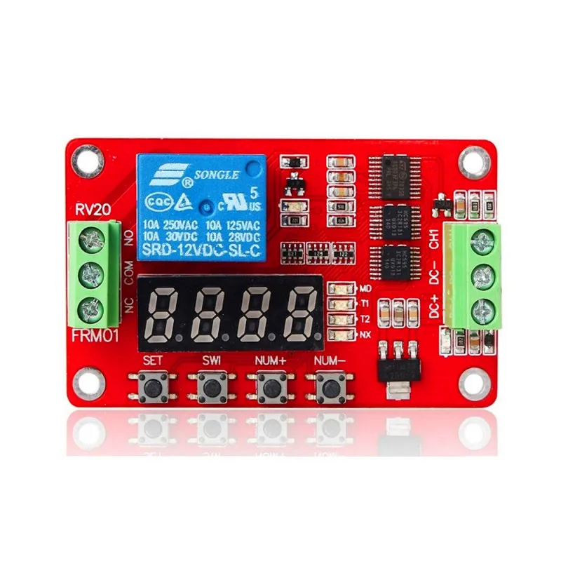 A versatile 12 Volt timer and delay fits car boat FRM01 RV20