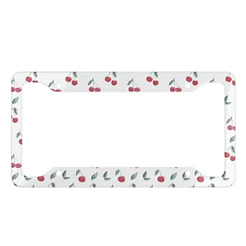 2024 American Decorative Acrylic License Plate Frame with Custom Pattern