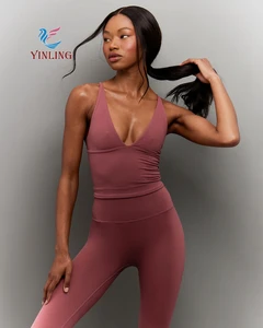 Custom Plus Size Workout 2pcs Yoga Set Gym Activewear Gym Fitness Sets Yoga Bra Crop Tops Scrunch Butt Women Yoga Leggings Sets