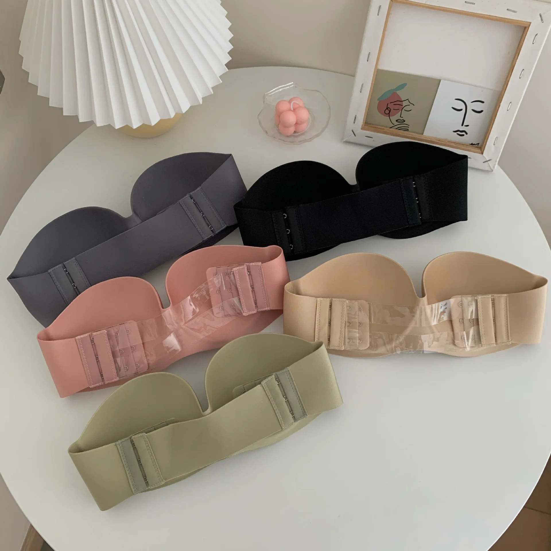 Strapless Bra Push up Beautiful Back Bra for Women