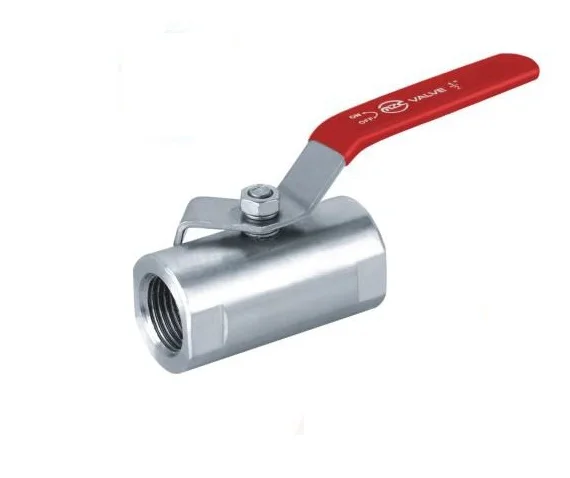 One-piece Ball Valve Reduce Port Screw Ends 1000WOG