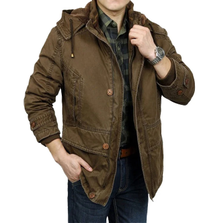 Quality Male Snow Military Field Jacket 