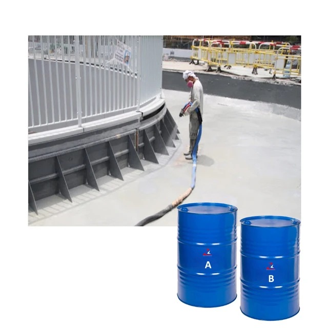 Polyurea Waterproofing 100% Two Component Long service life wholesale prices Polyurea Waterproof Coating