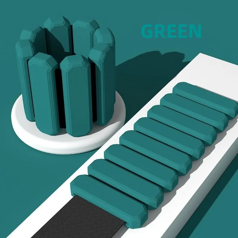 Multicolor Adjustable 2lb Silicone Exercise Training Yoga Wrist Weight