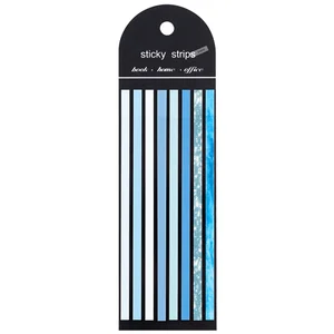 Customizable Self-Adhesive Index Tabs Waterproof Coloring Stationery Sticky Notes OEM Student Slenderness Sticky Notes