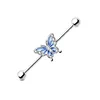 Ear studs 38mm-Silver