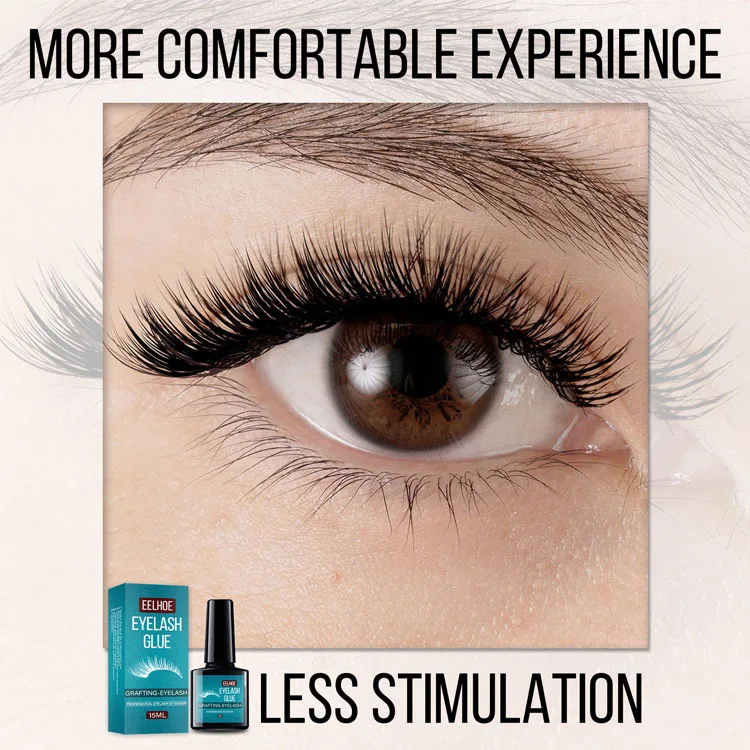 Eyelash Extensions Adhesive Glue 15 ml Eyelash Glue Fast Dry Long Lasting Waterproof Eyelash Extension Glue
