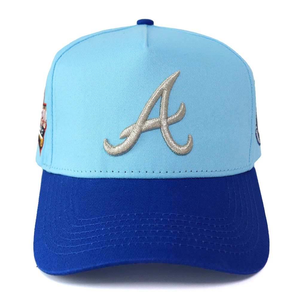 Fashionable Cotton Twill A Frame Baseball Cap Custom Embroidery Logo ...