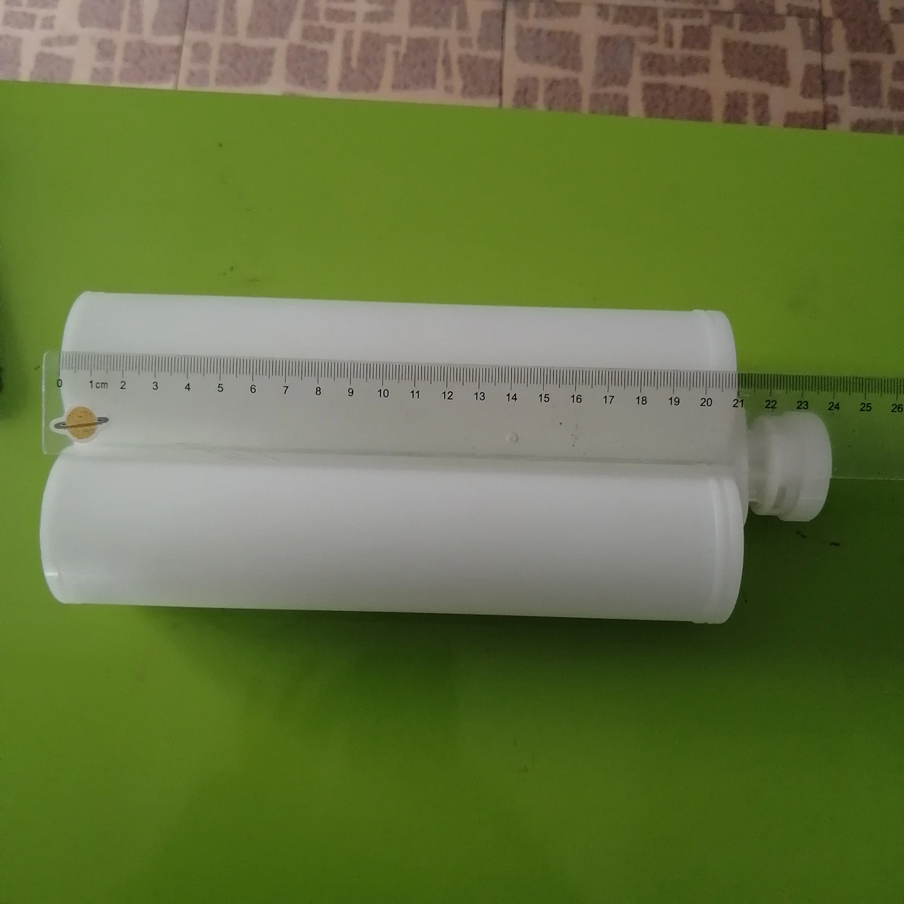 660ml 1:1 Epoxy Silicone Empty Dual Clip-together Cartridge