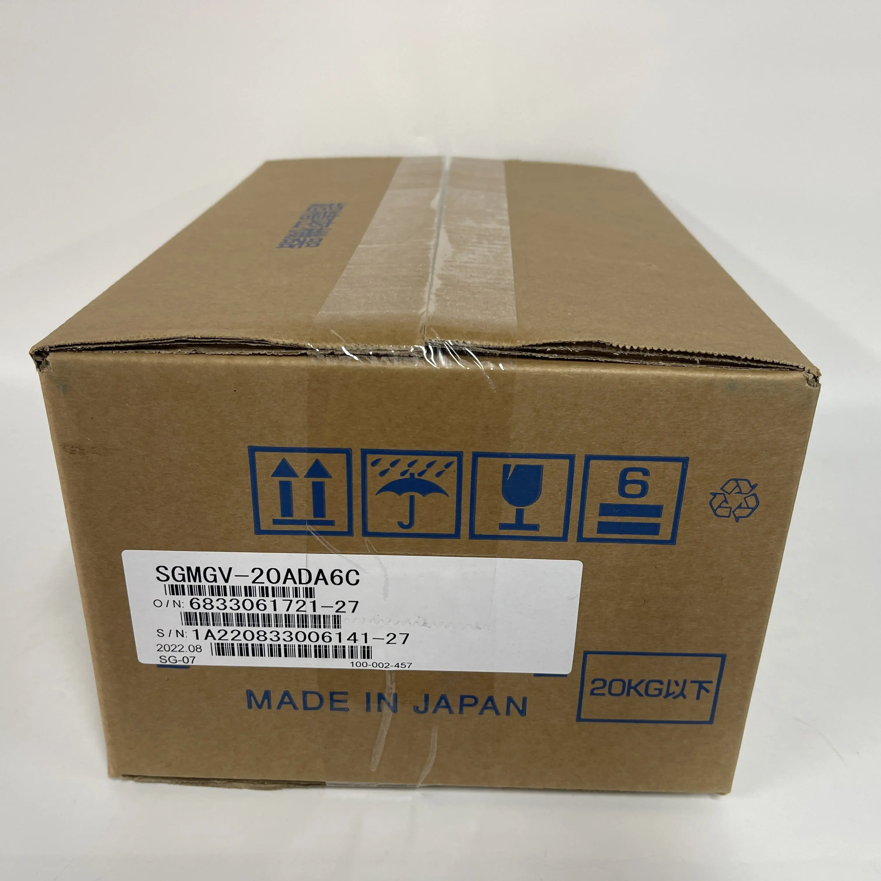 Yaskawa AC Servo Motor SGMGV-20ADA6C Yaskawa AC Servo Motor SGMGV-20ADA6C