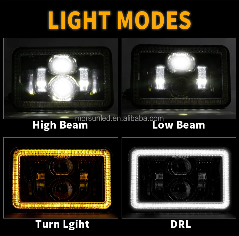 4x6 led h4 headlight for peterbilt/kenworth| Alibaba.com