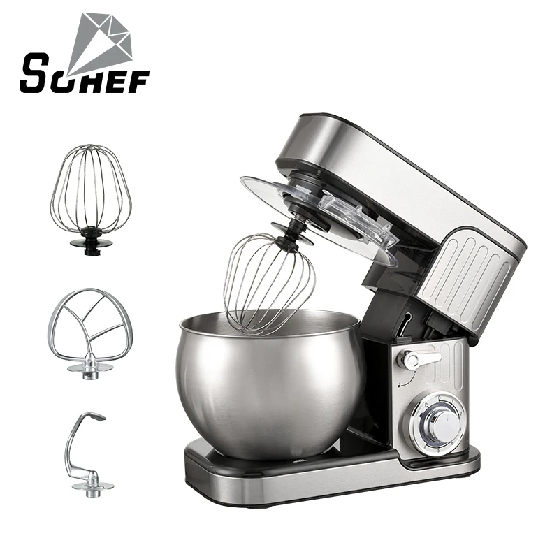 Buy Wholesale China 7l 1500w Cake Silvercrest Kitchen Aid Classic Stand  Mixer With Dough Hook,wire Whip & Beater & Bread Cake Food Mixer at USD  202.85