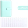 Light Blue Shell+12 Receipt Bag