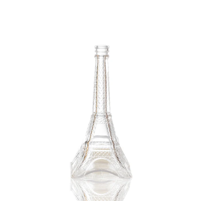 ANCIENNE BOUTEILLE EN Verre Tour Eiffel Benoît Serres - 1950 EUR 37,00