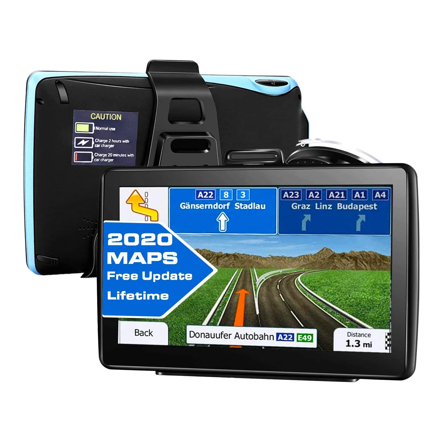 Amazon Hot Sale 7 Inch Capacitive Screen 8gb 256mb Car Sat Nav Truck Gps With North America Map - Buy 7 Inch Hd Car Gps Navigator With Uk Map,Android Car Gps
