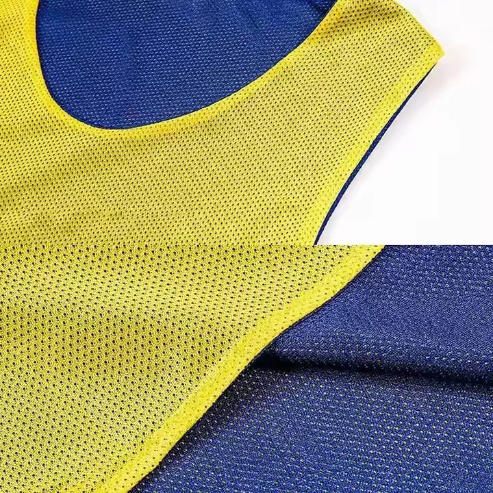 ActEarlier Reversible Training Vests Two Sides Sports Vest Football Jersey Pinnies Soccer Sports Team Reversible Training Bibs