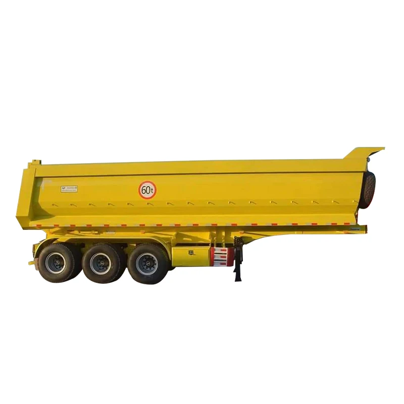 Top Quality Aluminium Tipper Hydraulic Pump Tipping Rear Dump Semi