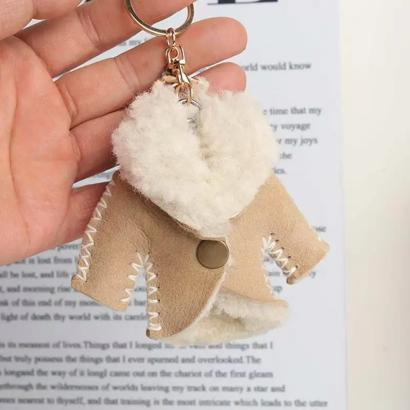 Multifunctional Key Case With Snap Closure And Leather Wrap_voghion.com