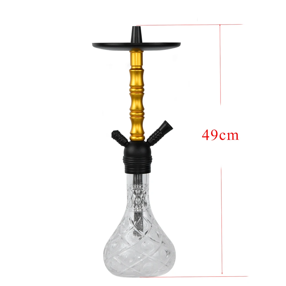 Hot Sale Wholesale Cheap Smoking Taller Aluminum Hookah Shisha Luxury