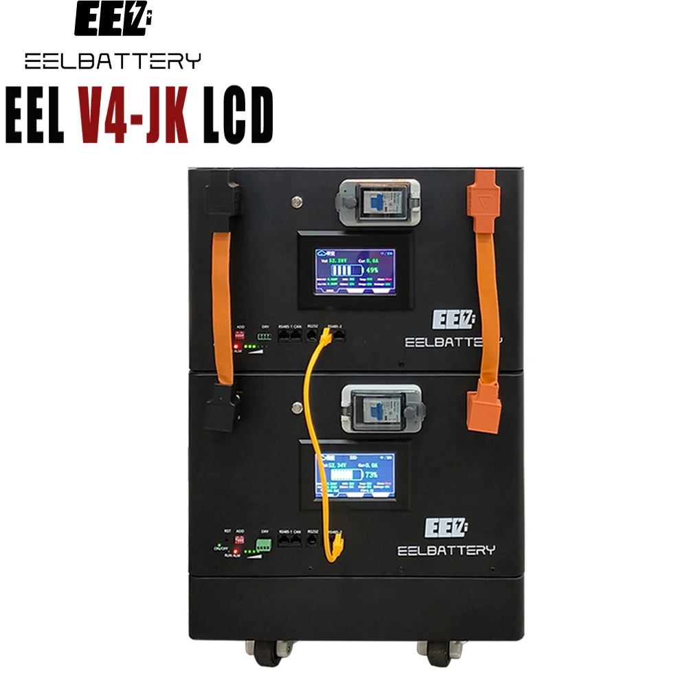 Livraison DDP 15 kWh 16 kWh EEL Système de stockage d'énergie LiFePO4 V5 V6 Pro Kits de montage DIY 48 V 200 Ah 280 Ah 320 Ah Boîtier de batterie LiFePO4_voghion.com