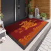 Felpudo Elastic King - Paz, Prosperidad y Tesoro en Rojo Chino