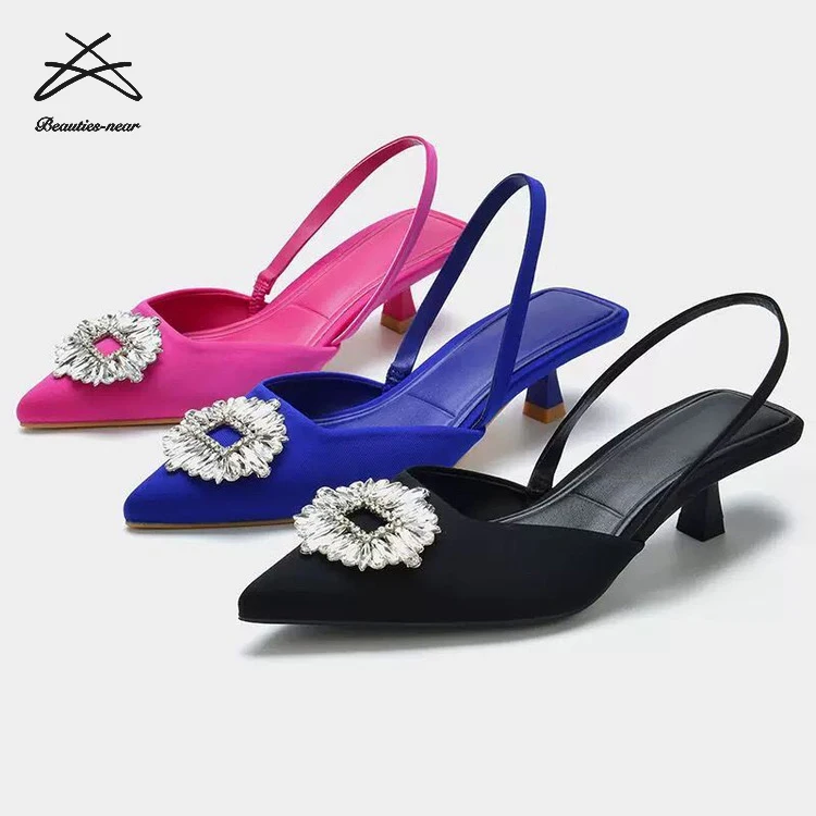 slip on low heels