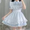 2342 Blue [Skirt, Apron, Headwear]
