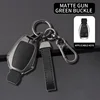 Portachiavi pistola nera + pelle
