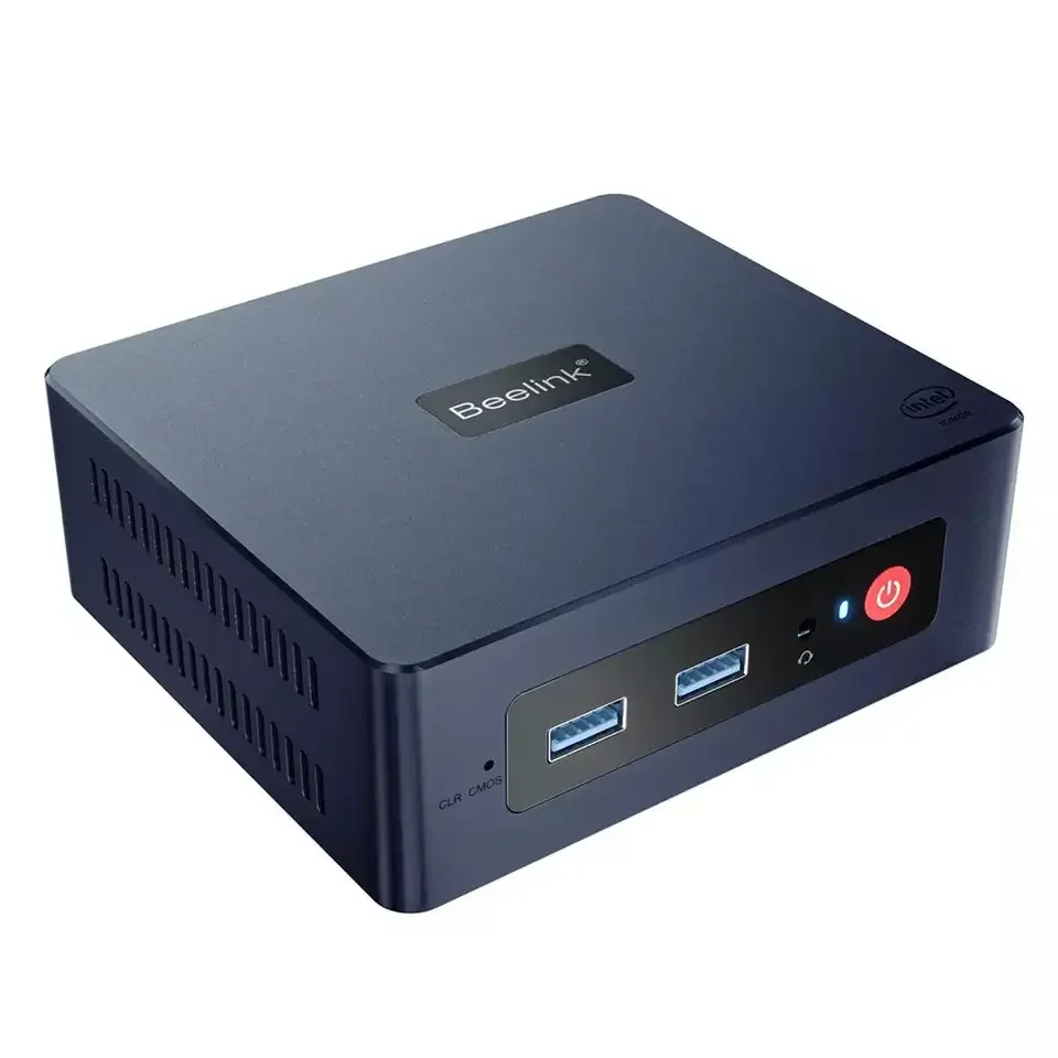 RTS Beelink Mini S Intel N5095 8G 256G Mini PC Wins10 OS SATA SSD