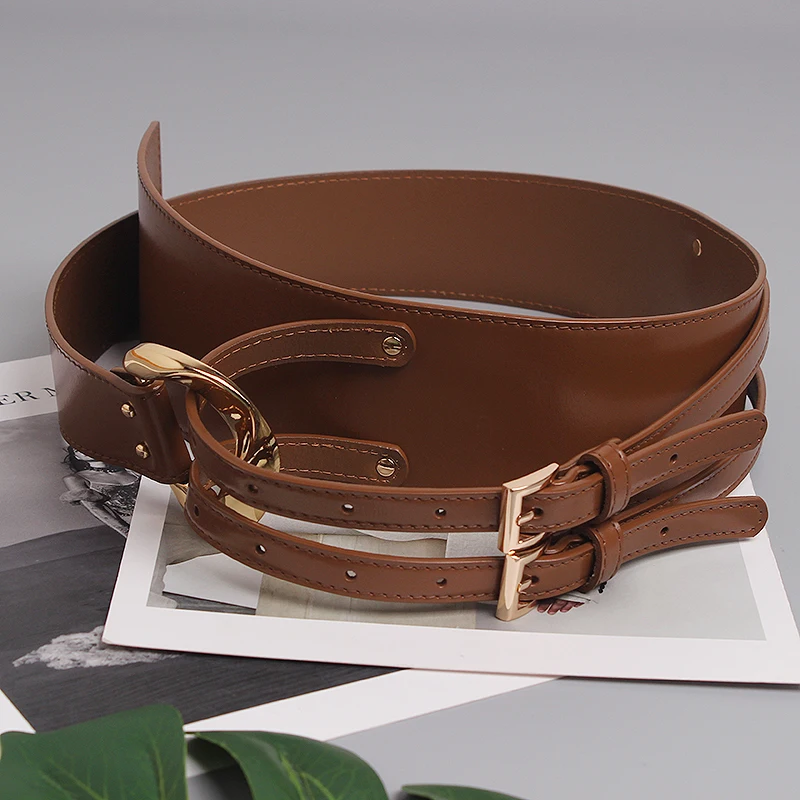  Cinturones de cuero genuino para mujer cinturón mujer segunda  capa piel de vaca, Moderno, 100cm : Ropa, Zapatos y Joyería