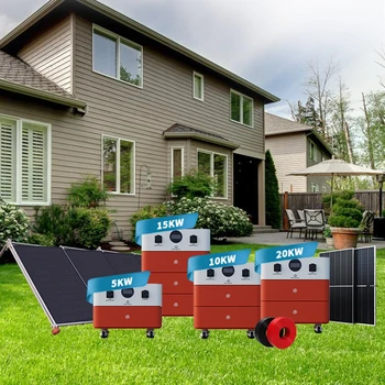 ZXD 10KW 15KW 20KW 30KW Home Solar System 5KW 15000Watt Hybrid Solar System Solar Energy System