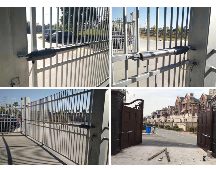 Factory Price 330K Model DC 24V Motor High Quality Automatic Swing Gate Opener for 500kg Support Solar Panel With CE Certificate