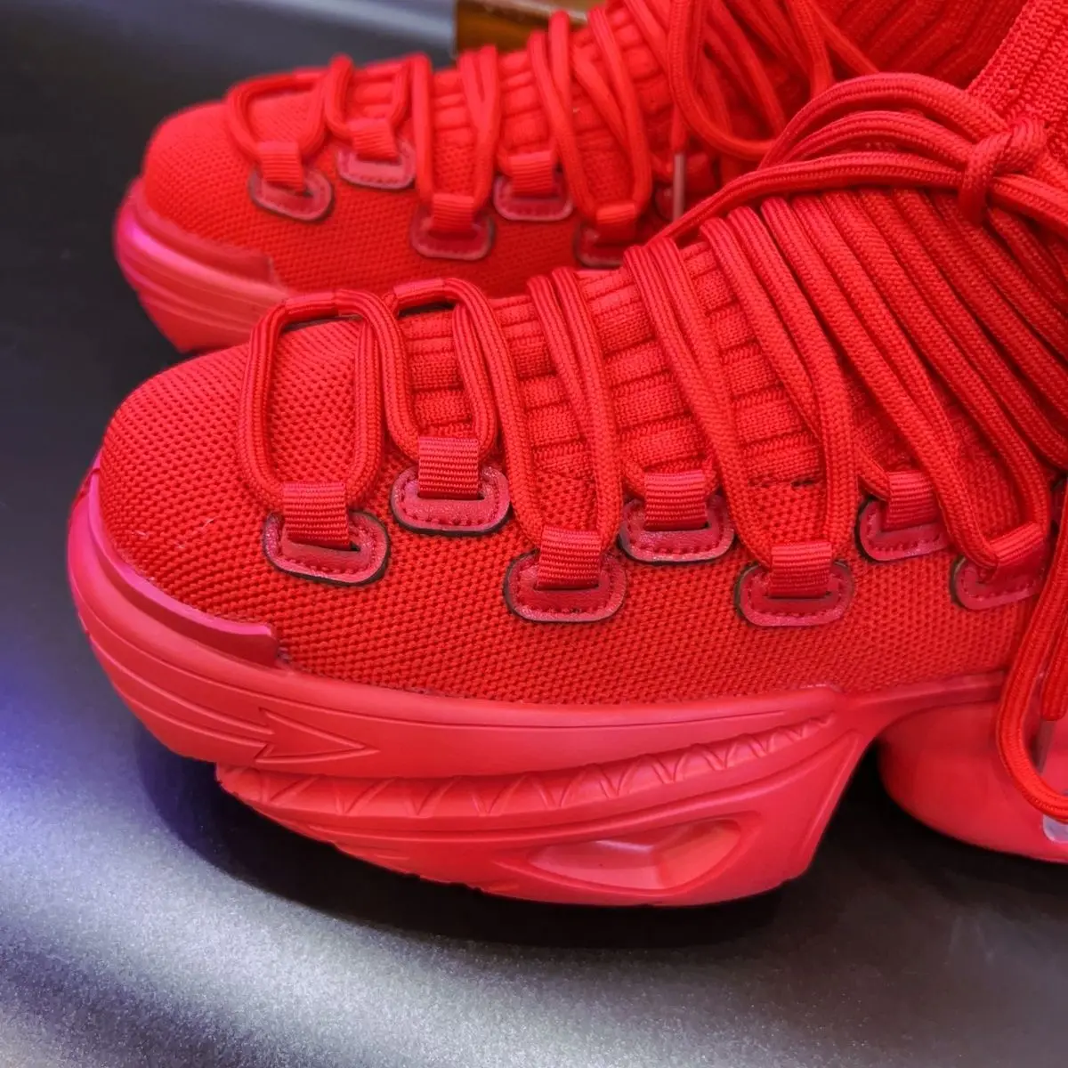 Popular High Wedge Sneaker Male Chunky Sports Boots for Men Casual