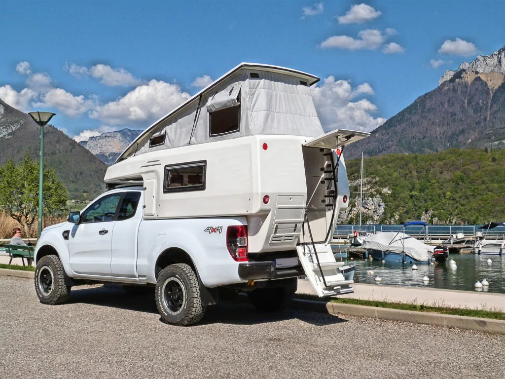 Small Slide in Pickup Truck Camper