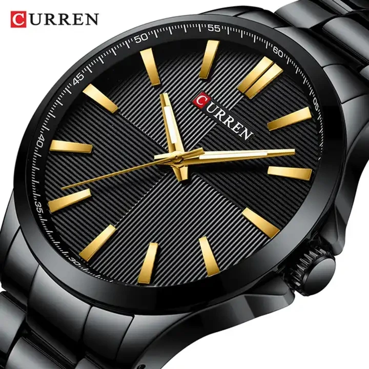 CURREN Watch 8322 - Luxury Men's Waterproof Stainless Steel