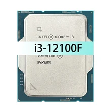 New I3-12100F cpus For Intel Core i3 12100F 3.3GHz 4-core 8-thread Original  Processor 7NM L3=12M 60W LGA 1700