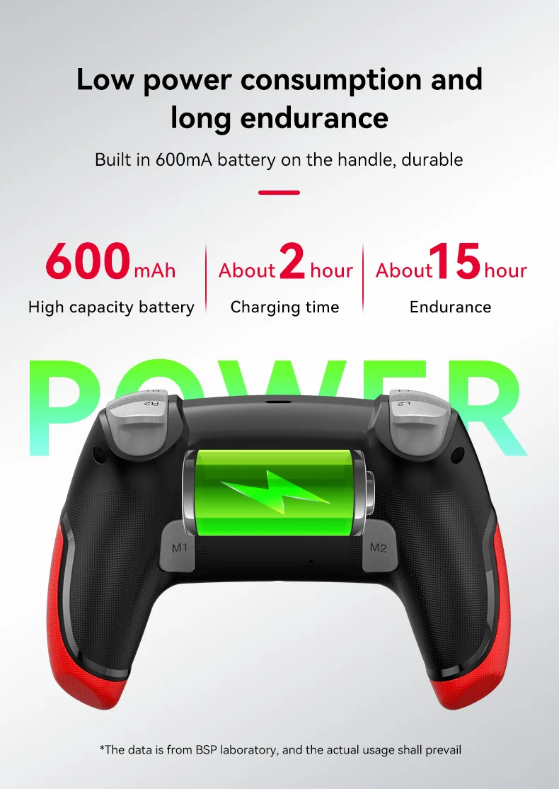 RALAN P06 Wireless BT Gaming Controller for PS4, PS3, Switch & PC ...
