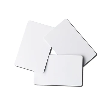 High Quality Printable Cr80 Sublimation Plastic White Blank Pvc Card