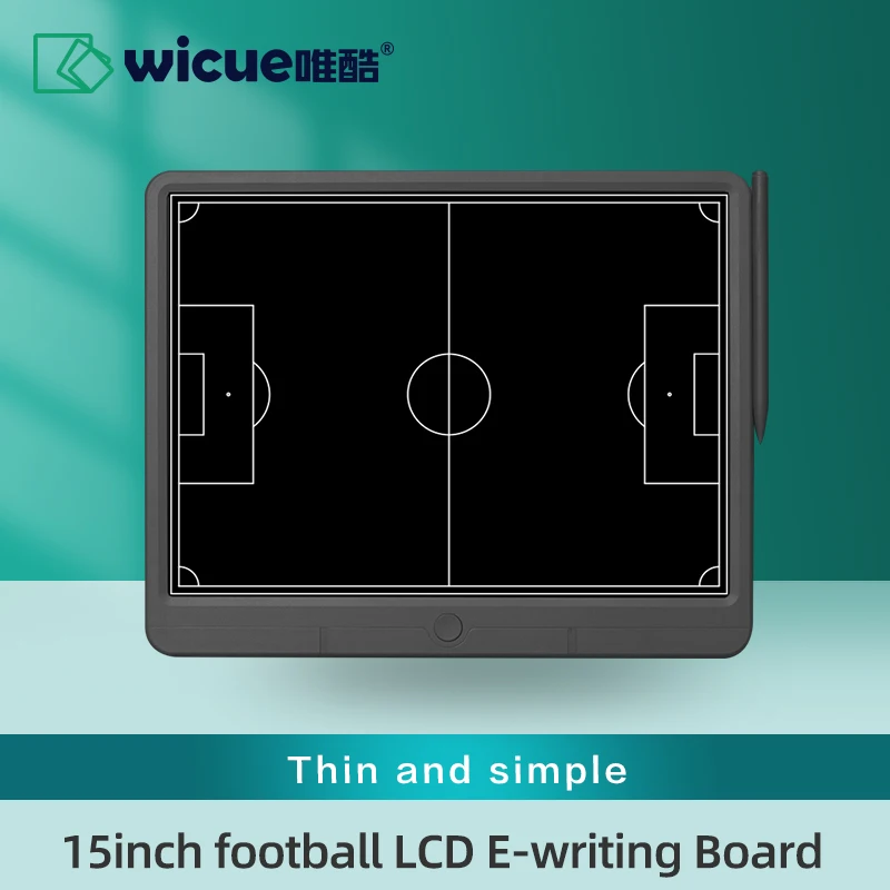 RTS 15-дюймовый футбол тактика футбол доска для письма с ЖК-дисплеем-pad wicue Обучающие ресурсы планшеты и презентационное оборудование бумаги для заметок на клейкой основе