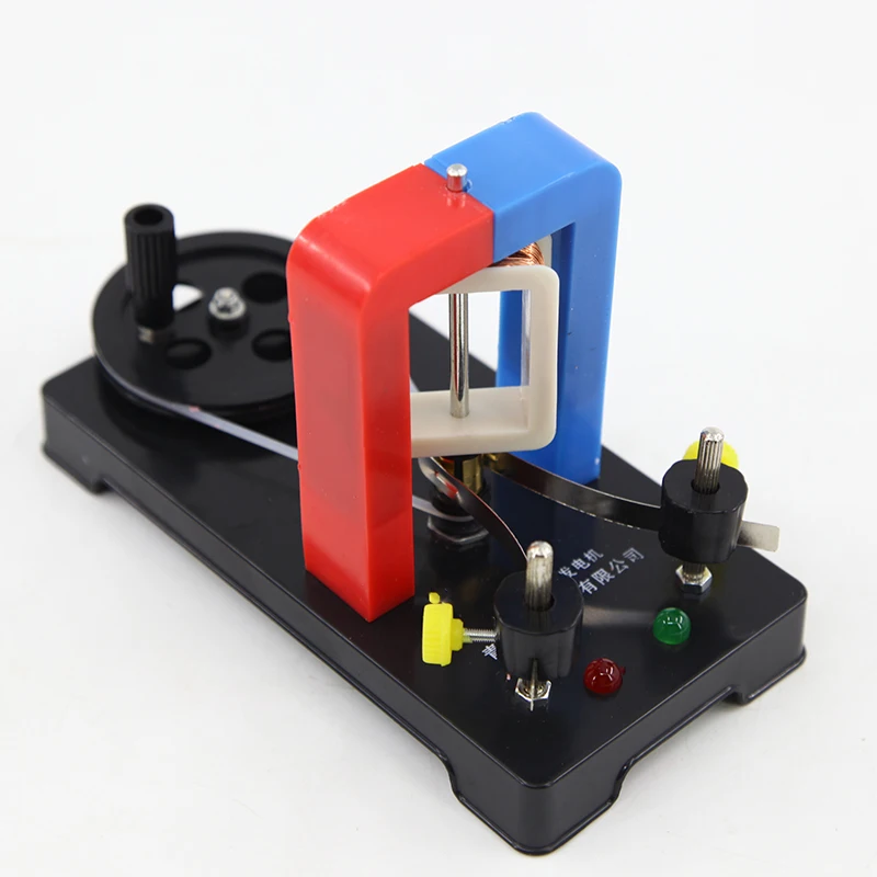 
Оборудование для физической лаборатории, ручной генератор с кривошипом, электрическая техника, демонстрация стебля, обучение 