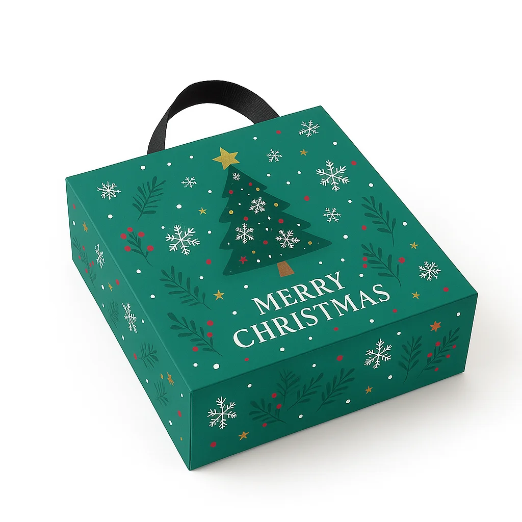 Custom Logo Rigid Cardboard Hair Wigs Packaging Drawer Sliding Paper Gift Boxes With Ribbon Handle